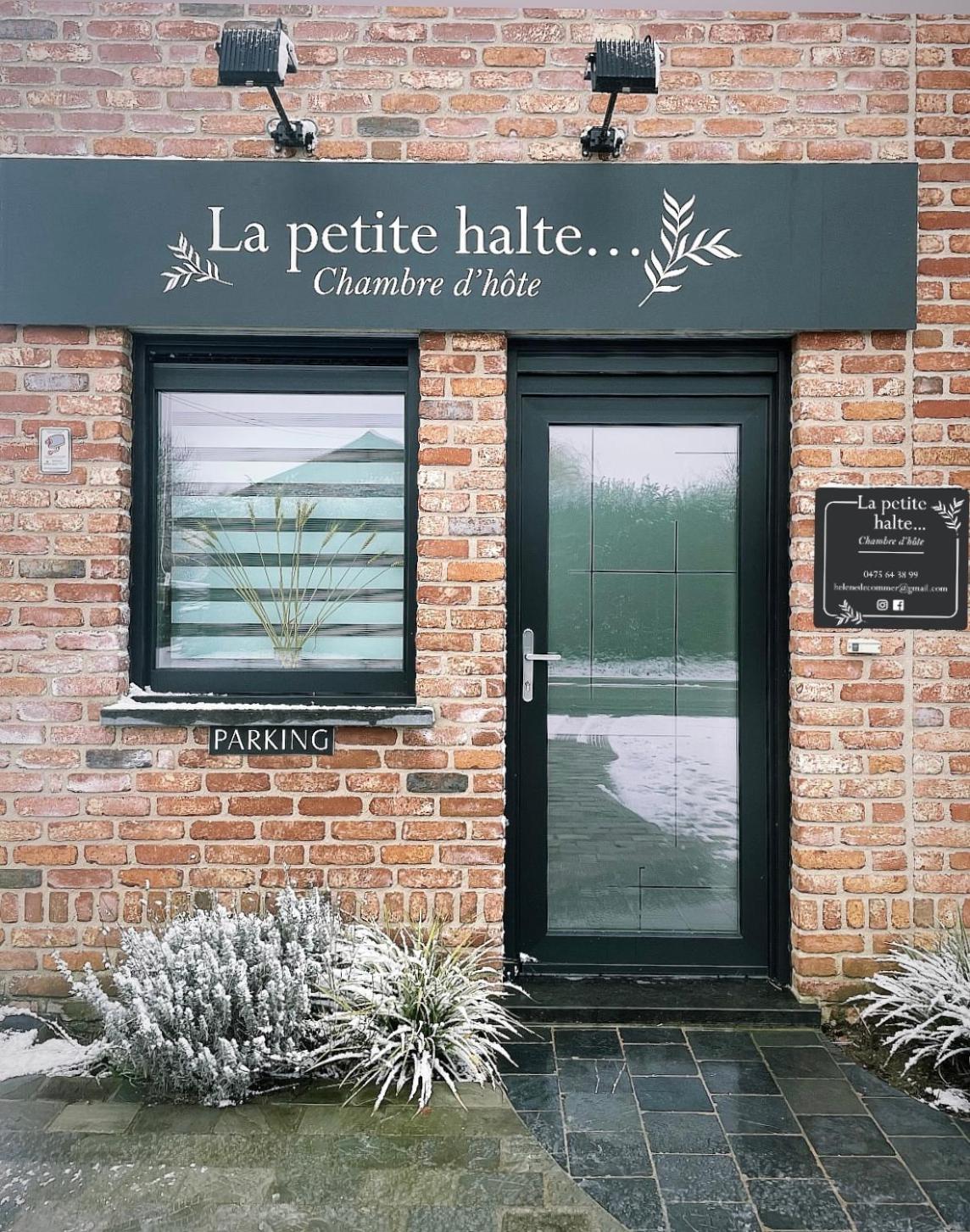 La Petite Halte Bed and Breakfast Comines-Warneton Exterior foto